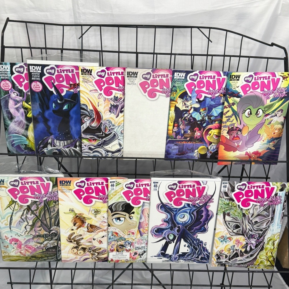 My Little Pony Friendship is Magic 3-4 23 28 33 35 36 45-46 48 lot IDW Blank